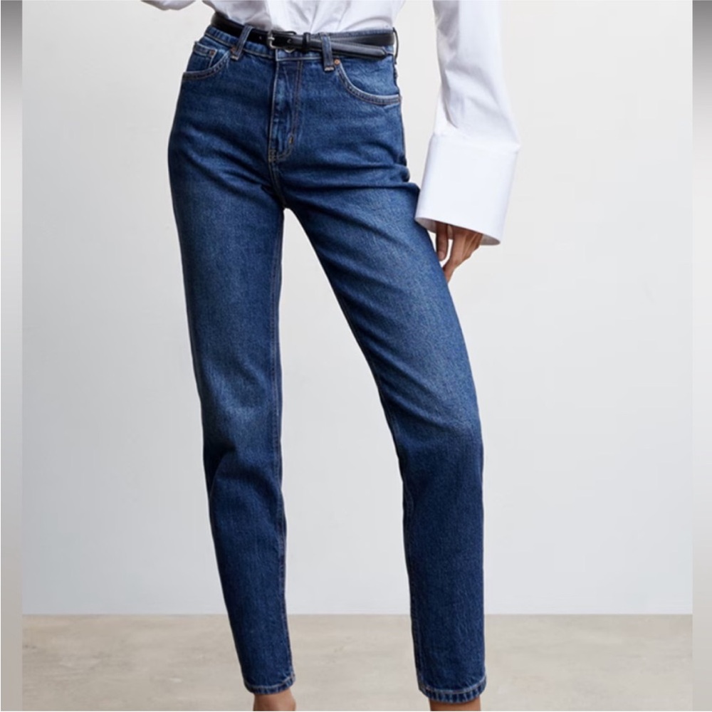 NWT High Waist Classic Jeans
Cropped Ankle Mom Fit XS - Picture 4 of 8
